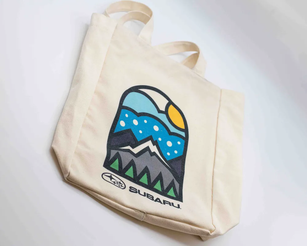 Subaru tote bag by anthem branding 1