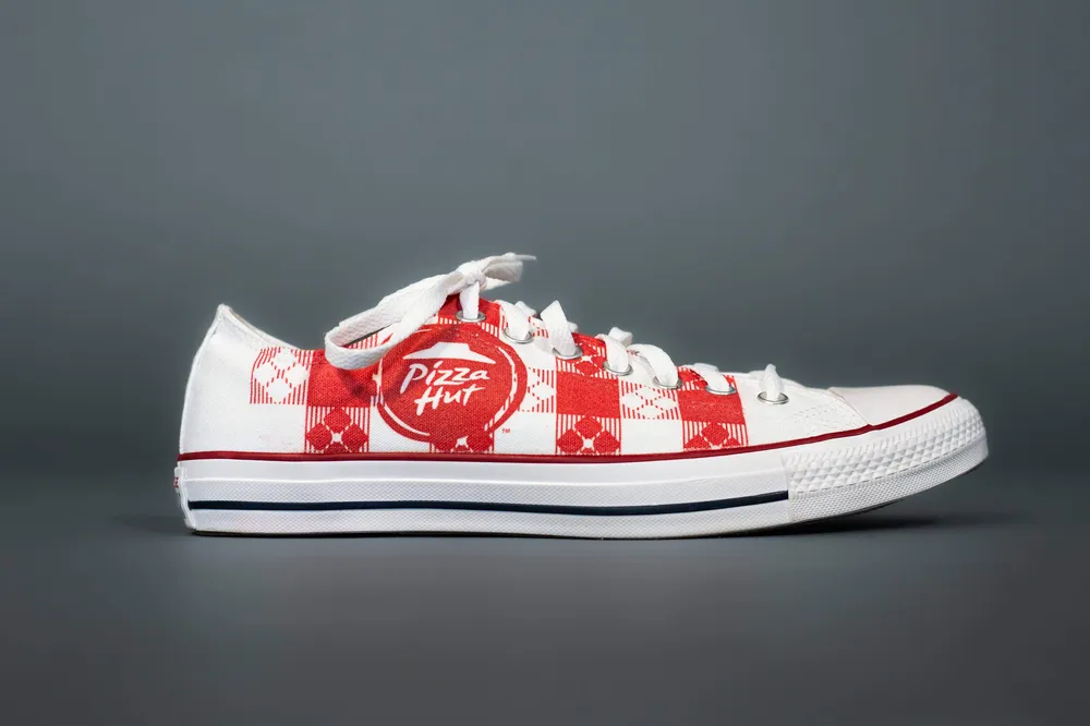 Pizza Hut Custom Converse by Anthem Branding