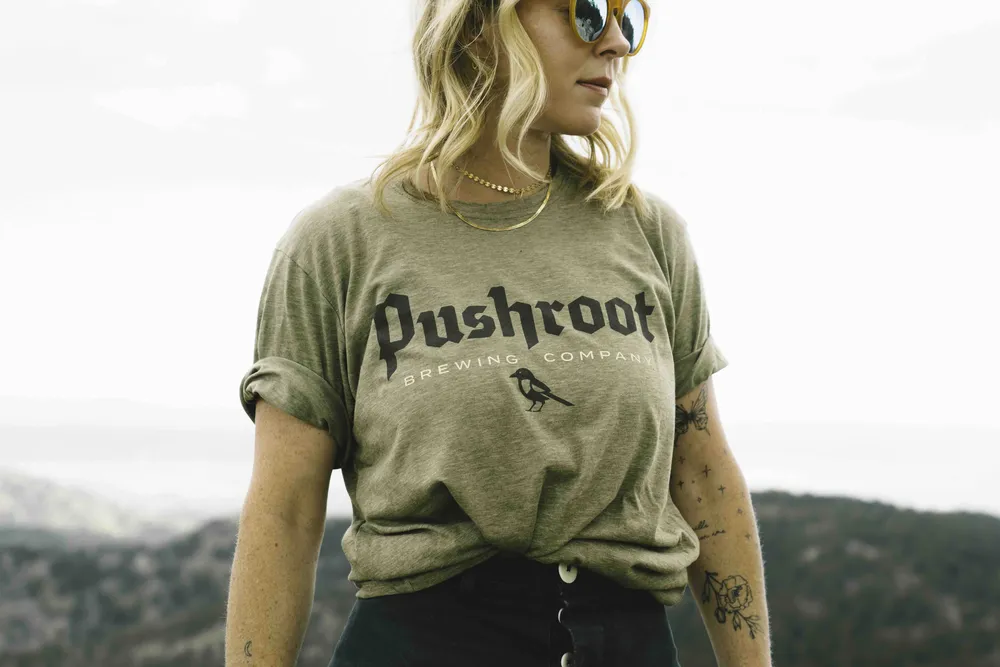 Pushroot merch collection anthem branding 6