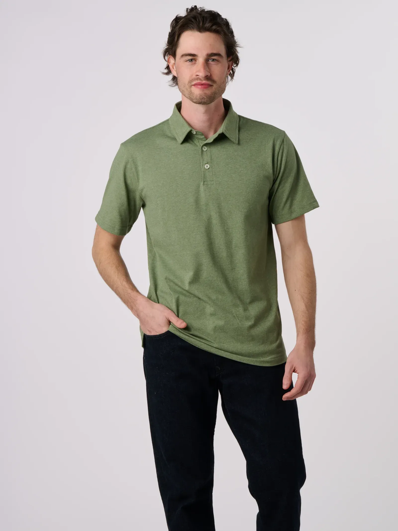 Mens polos by recover brands by anthem branding 1