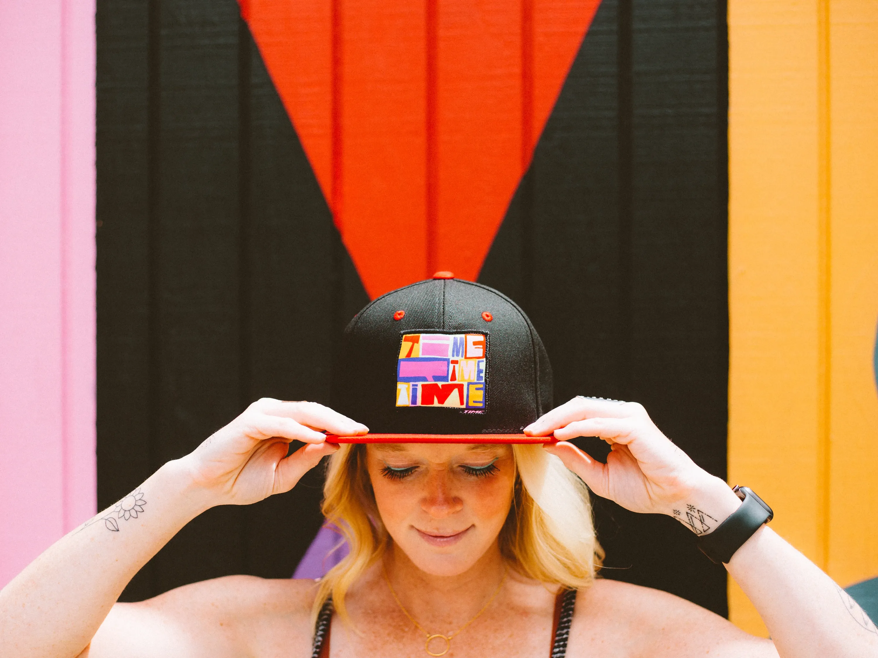 SRAM time hat by anthem branding
