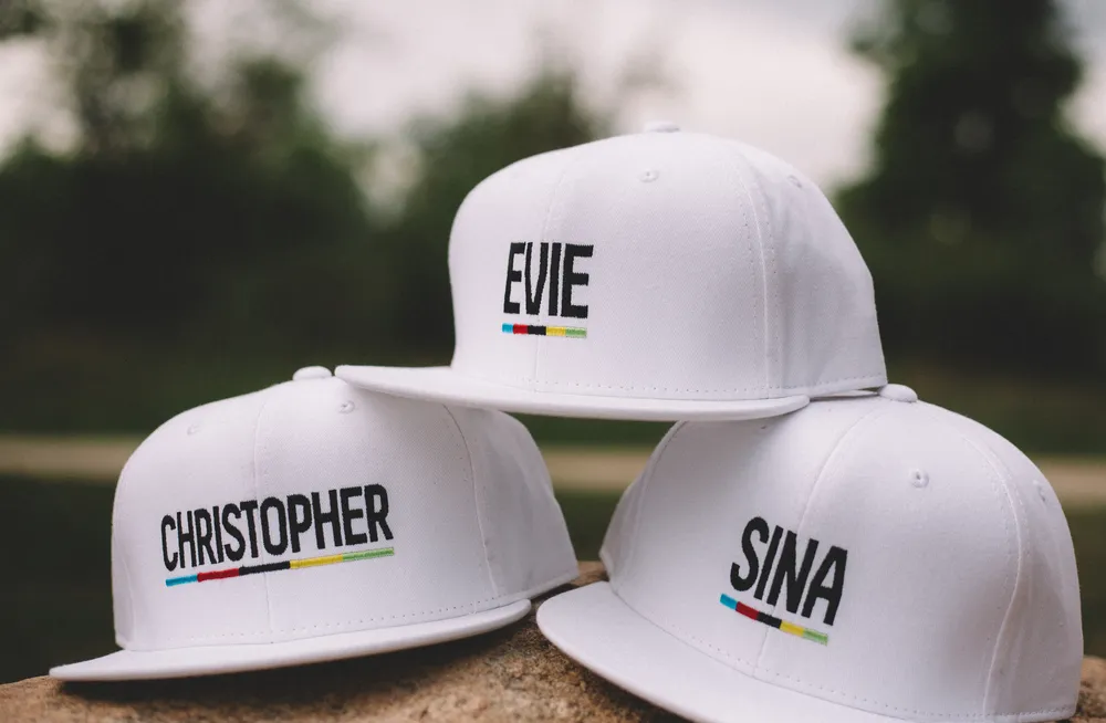 Sram xcc world cup champions hats by anthem branding