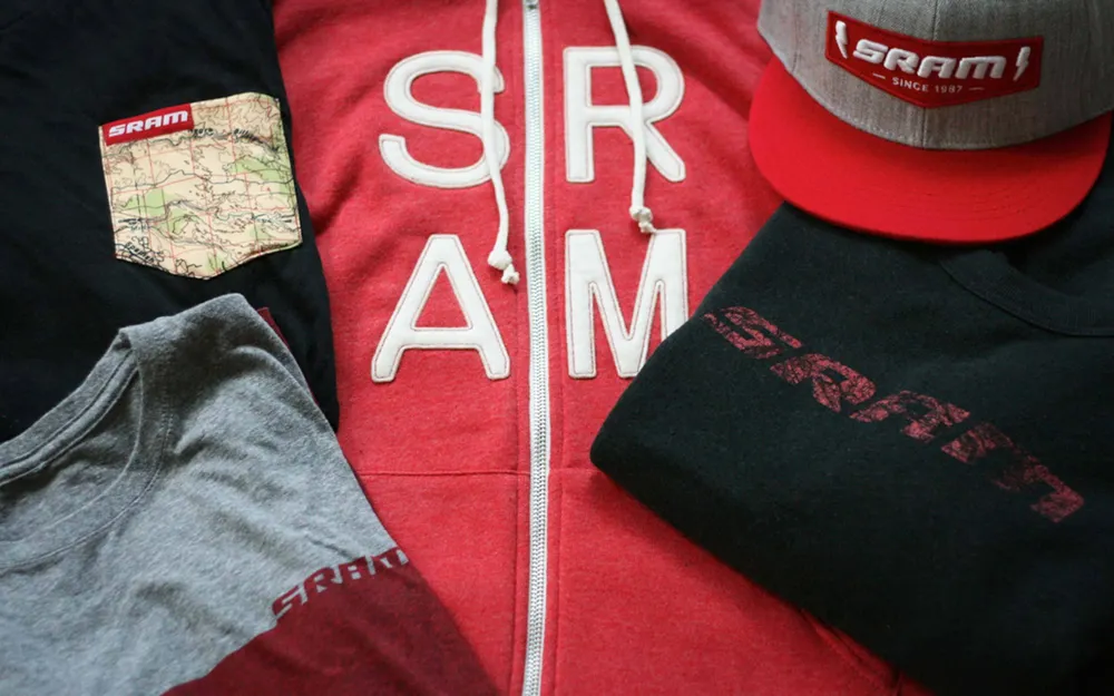 Sram apparel collection by anthem branding