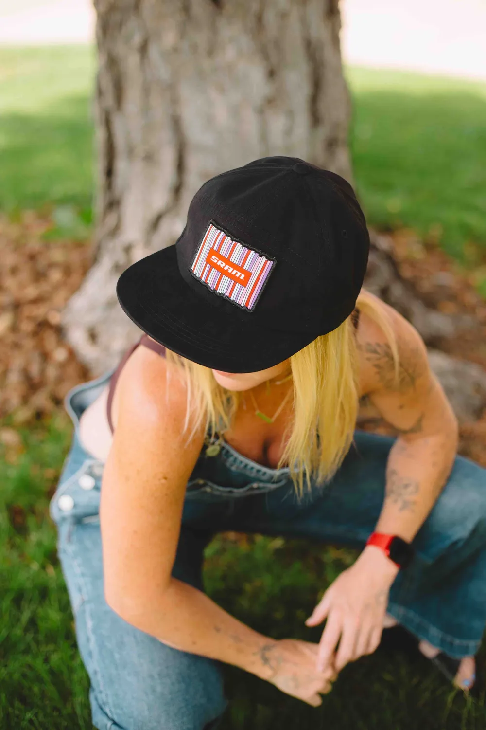 SRAM custom hats by anthem branding 2