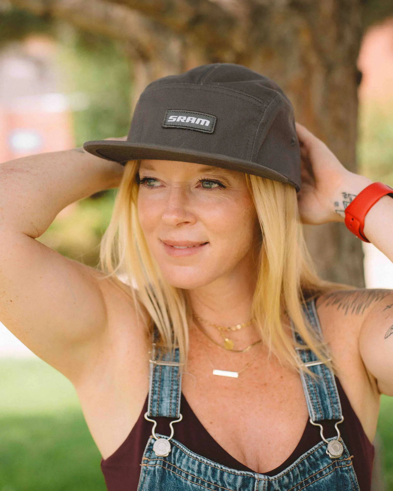 SRAM custom hats by anthem branding 7