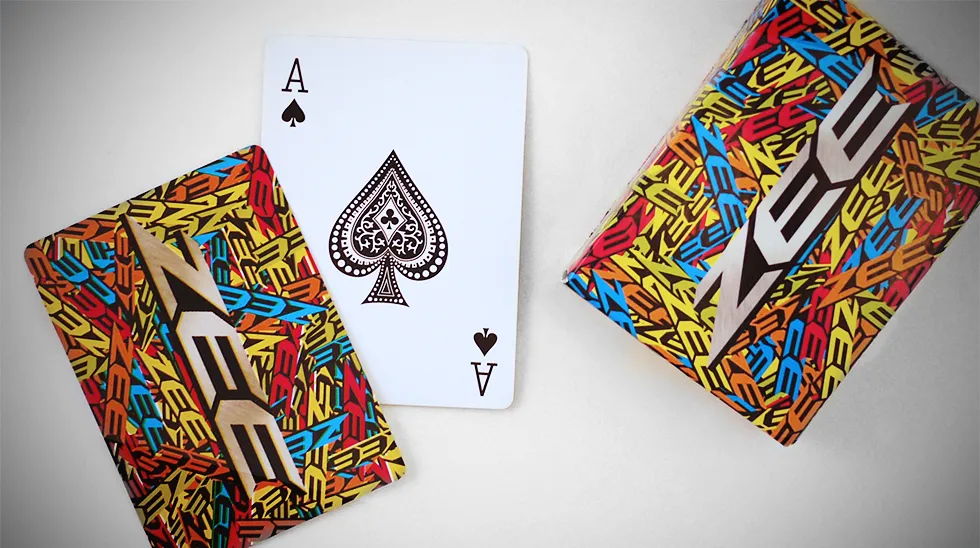 Zee custom playing cards anthem branding