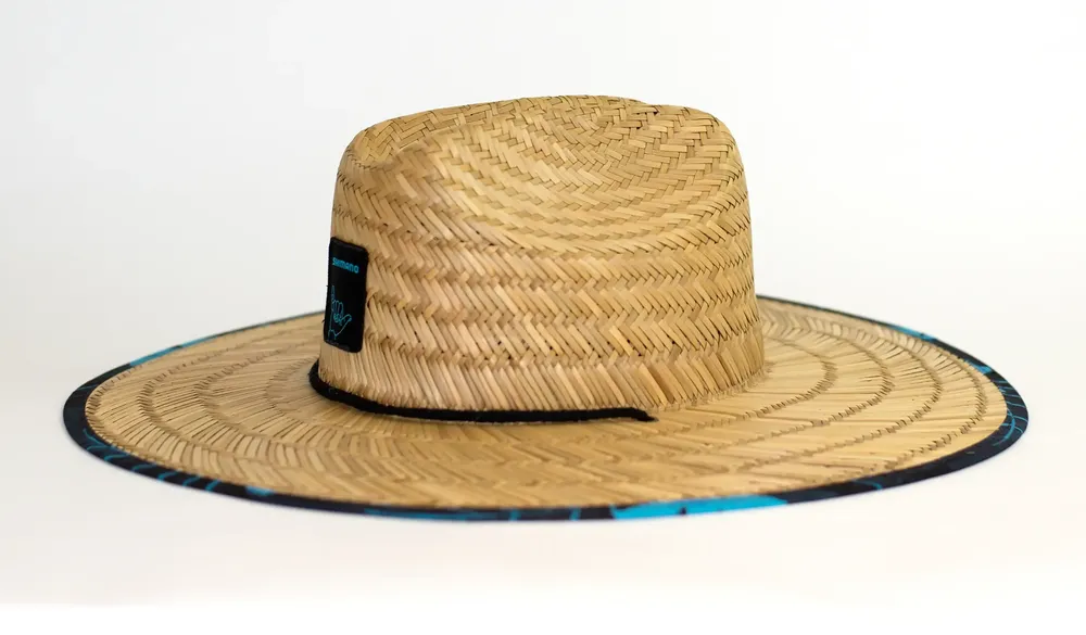 Shimano Custom Straw Hat Side Profile by Anthem Branding