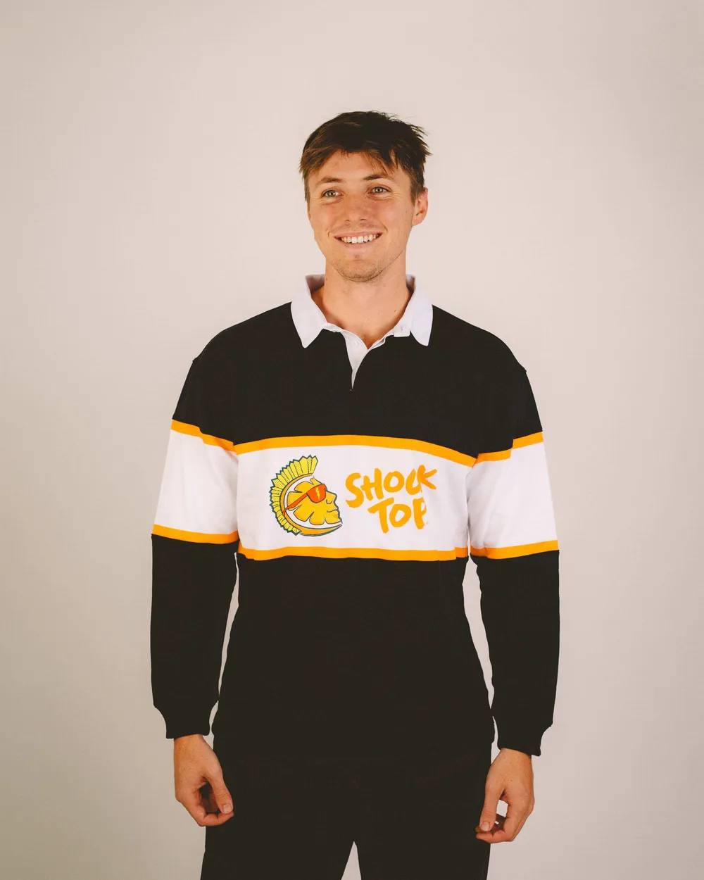 Shock top rugby shirt polo by anthem branding