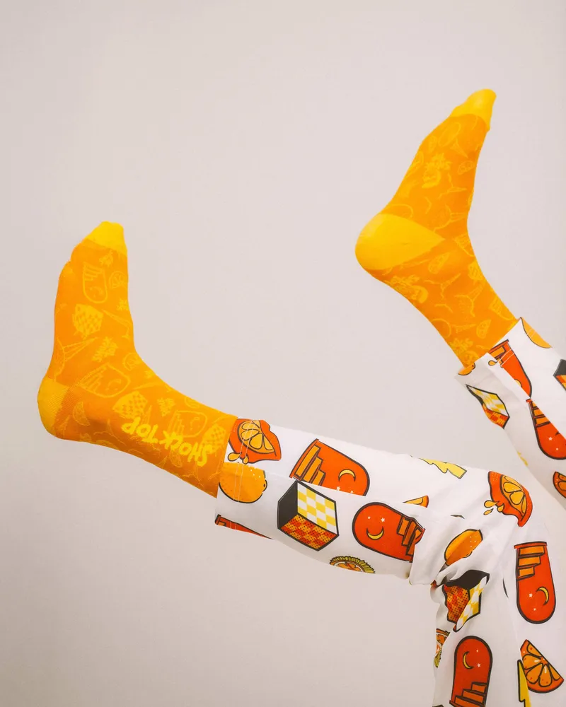 Shock top socks by anthem branding 3
