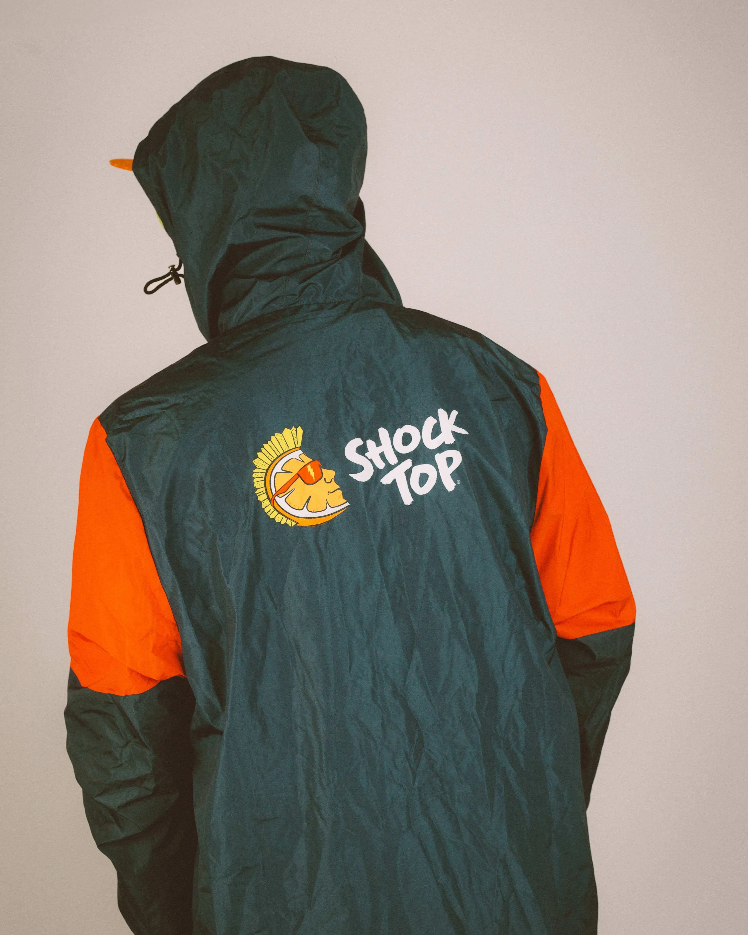 Shock top windbreaker by anthem branding