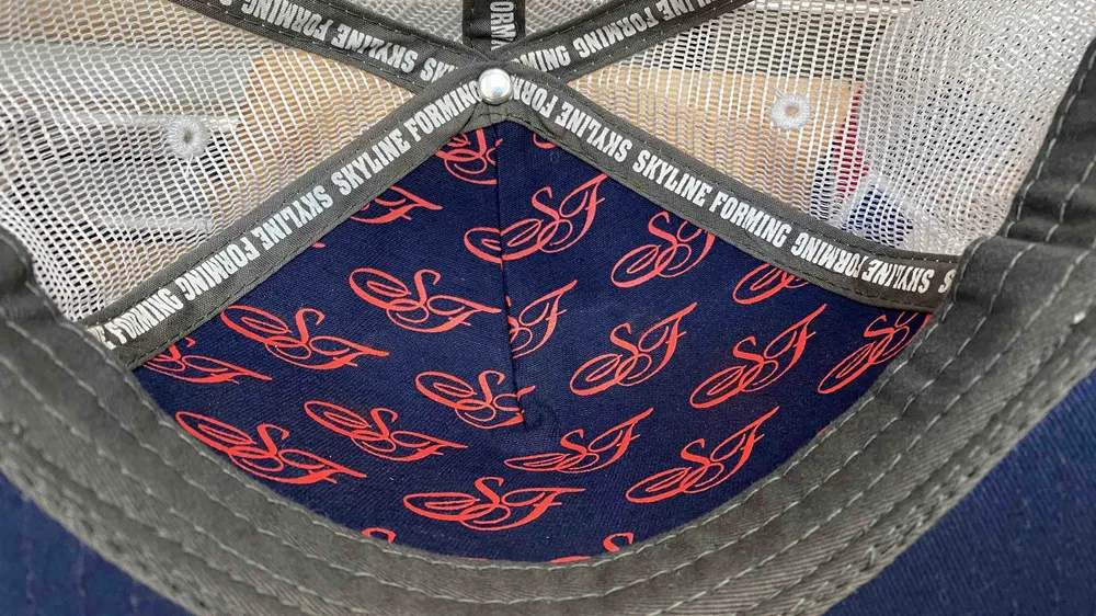 Skyline forming hat interior anthem branding