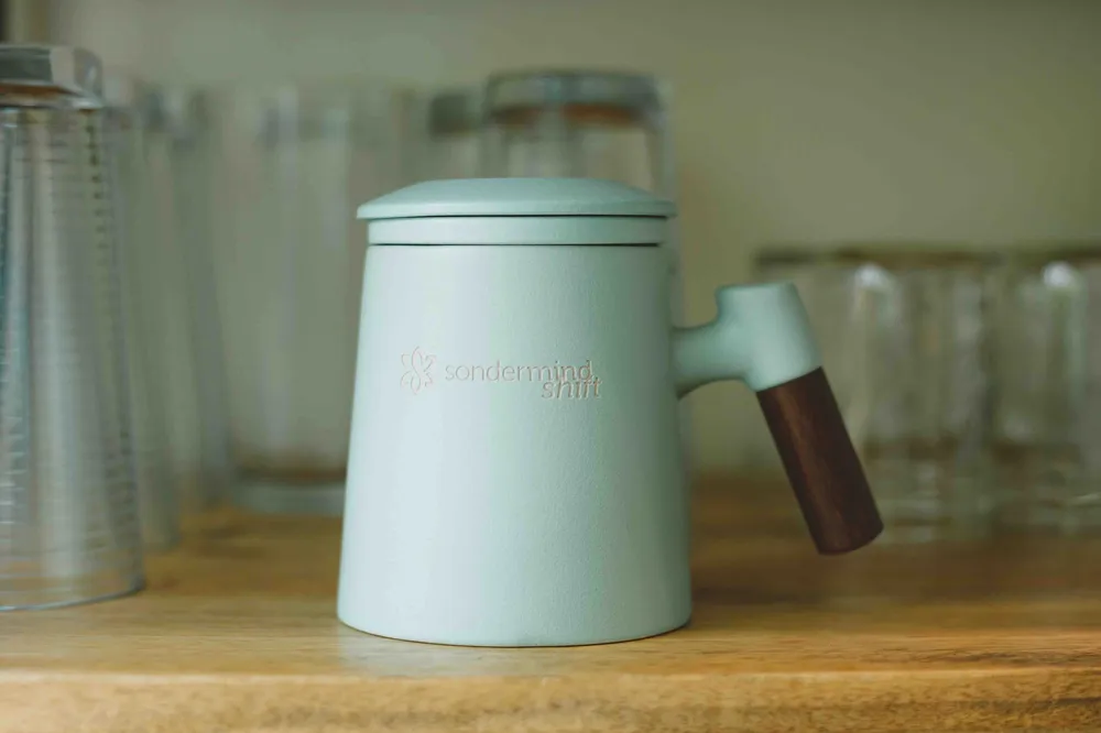 Sondermind Spring Gathering Custom Tea Mug by Anthem Branding