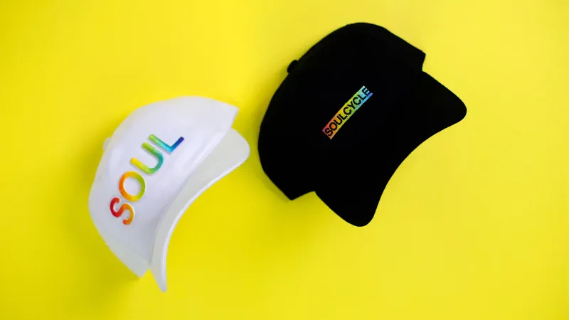 Soul Cycle Custom Pride Hats by Anthem Branding