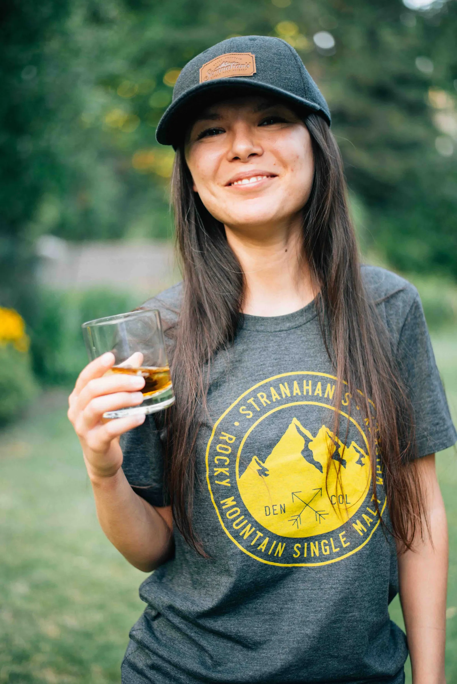 Stranahans custom hat and tshirt by anthem branding