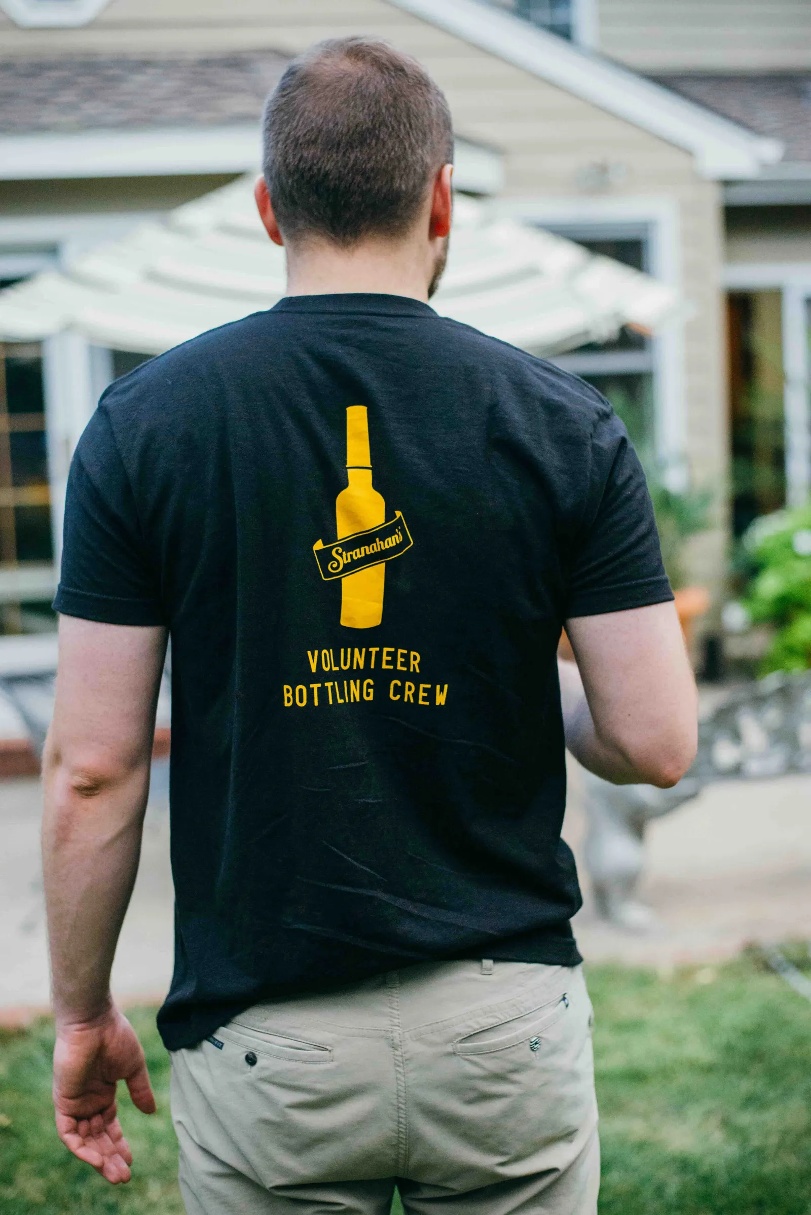 Stranahans volunteer bottling crew tshirt by anthem branding