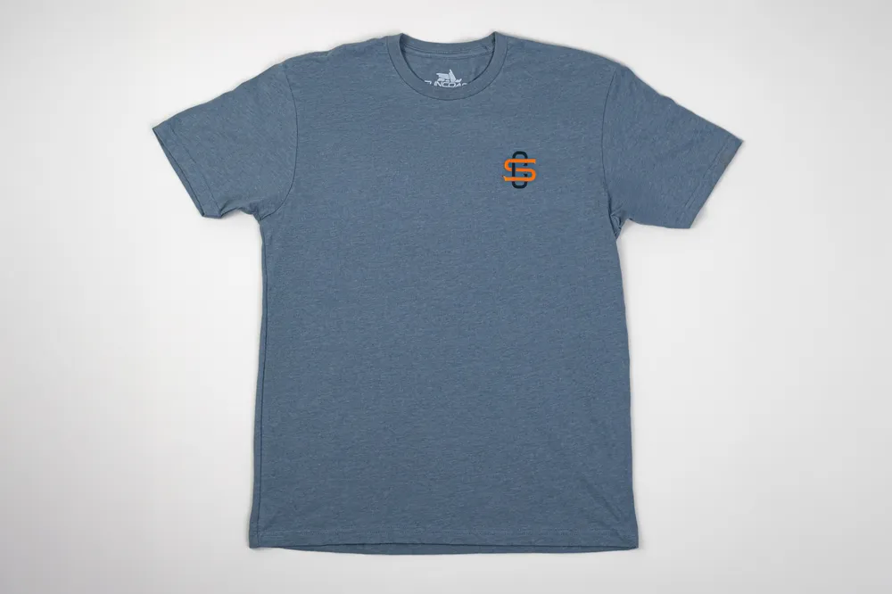Suncoast custom tee studio shot shirt by anthem branding 1
