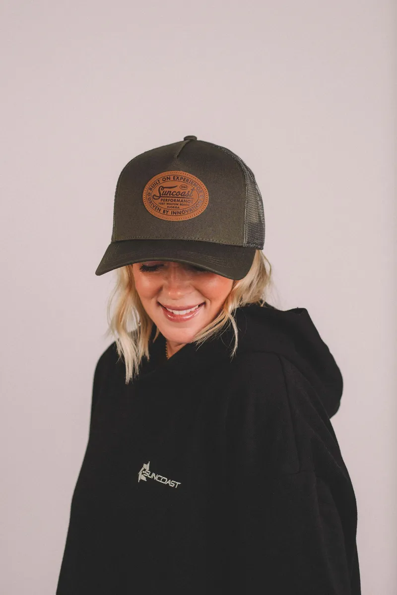 Suncoast custom hat and hoodie by anthem branding 2
