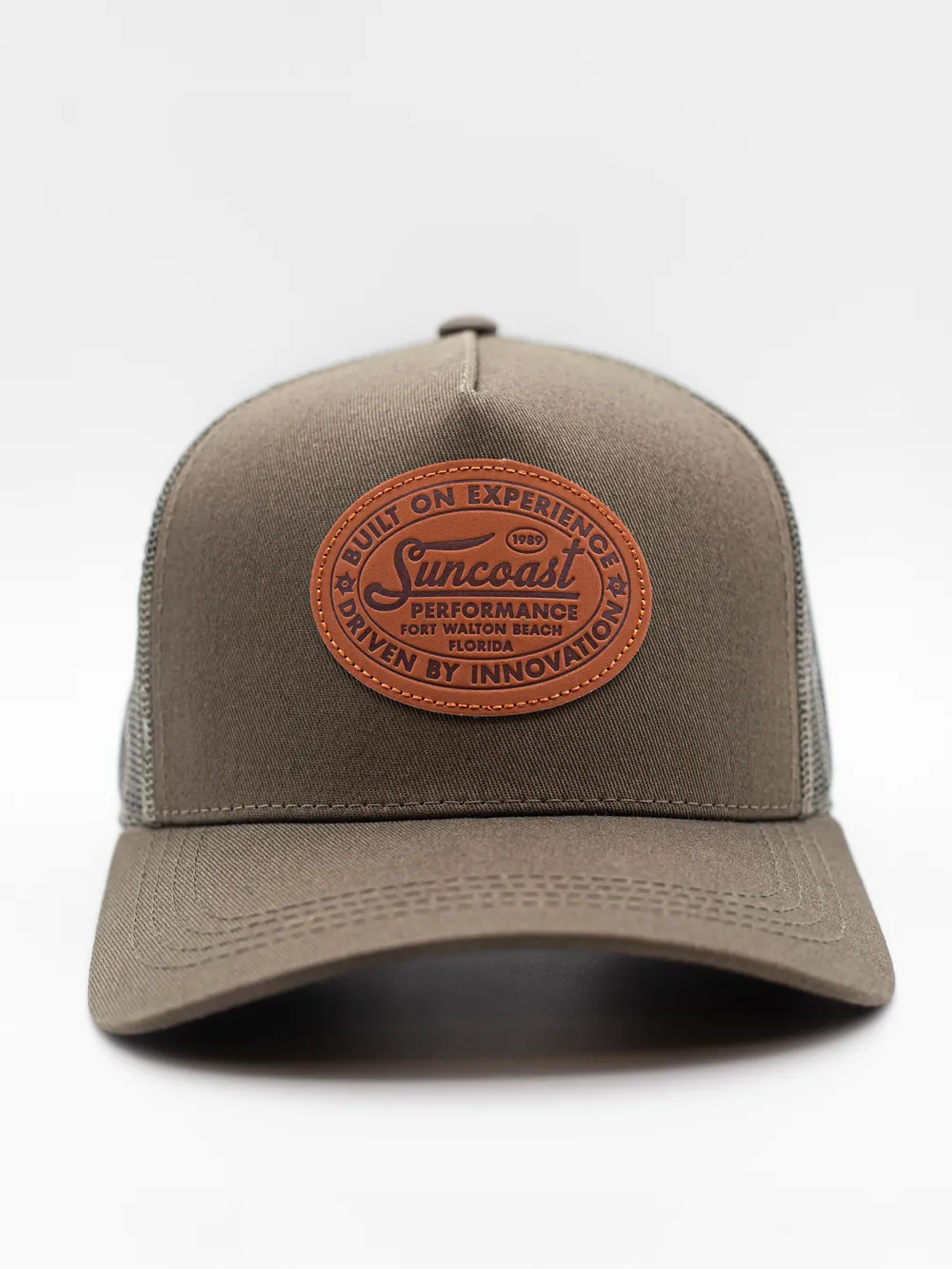 Suncoast custom hat studio shot by anthem branding 8