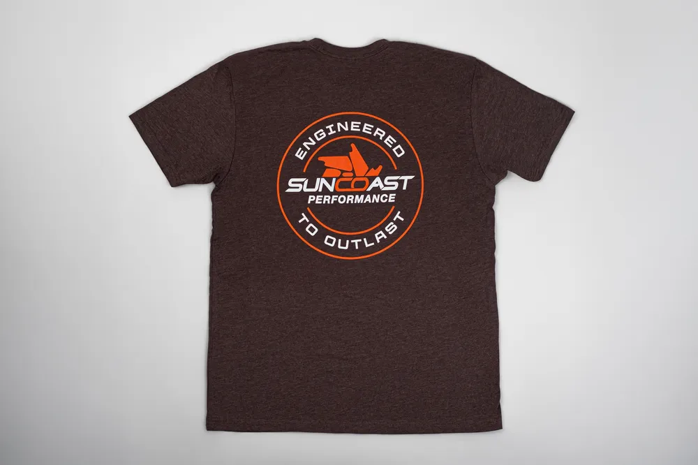 Suncoast custom tee shirt studio shot by anthem branding 8