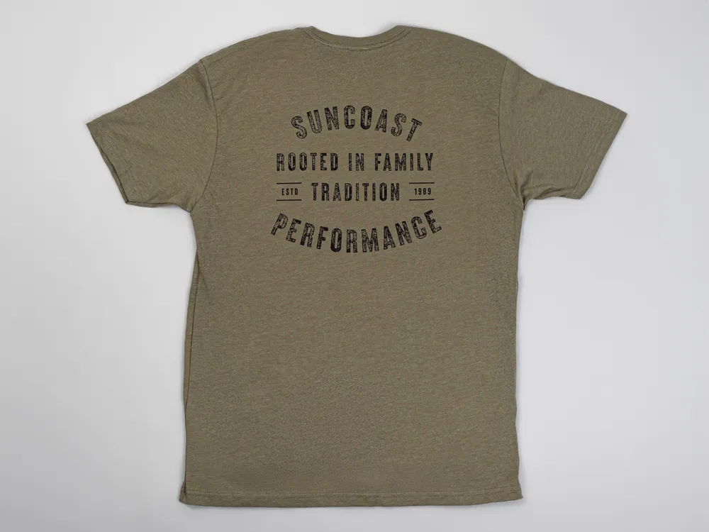 Suncoast custom tee shirt studio shot by anthem branding 4