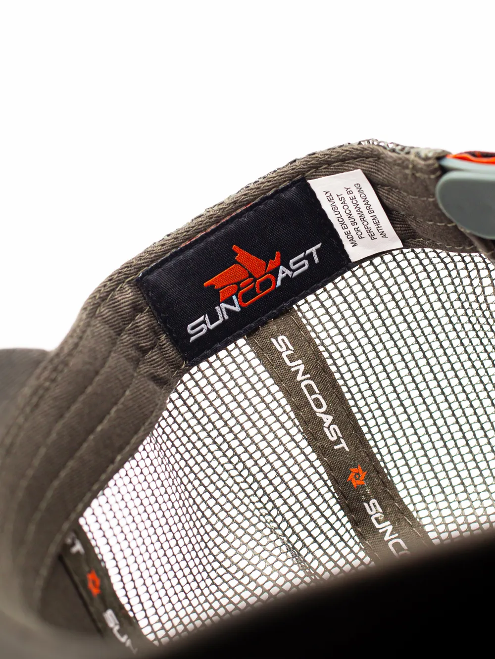 Suncoast custom hat studio shot by anthem branding 9