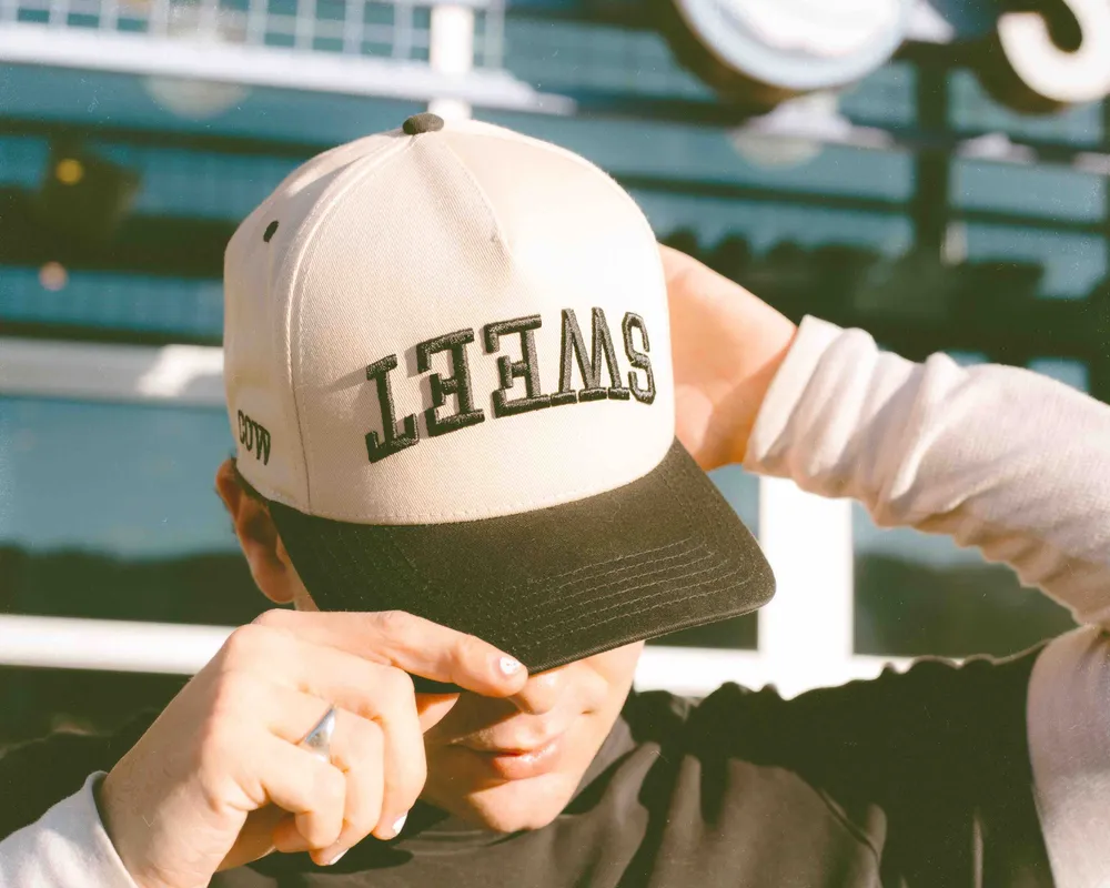 Sweet cow 5 panel hat by anthem branding 13