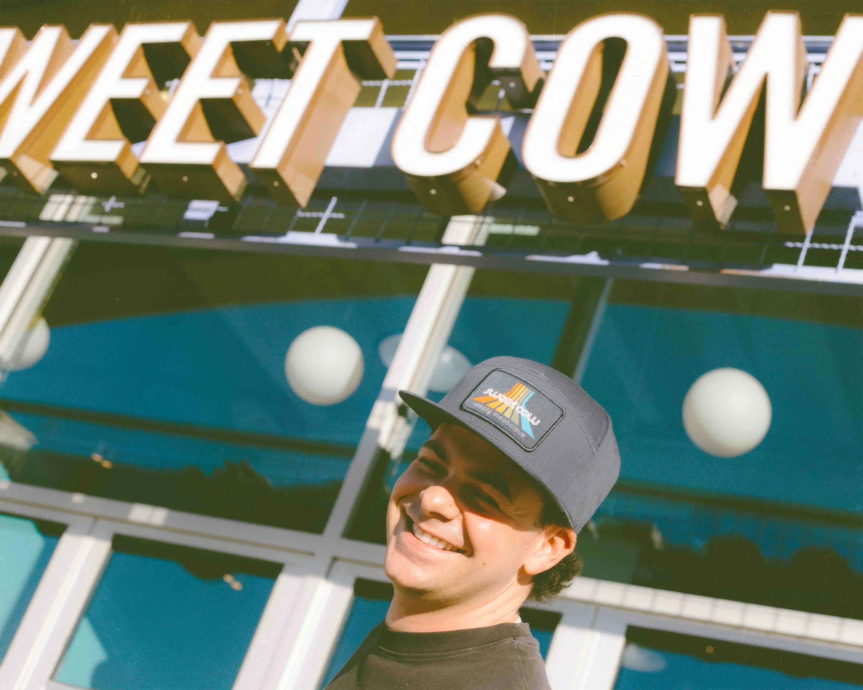 Sweet cow twill hipster hat by anthem branding 1