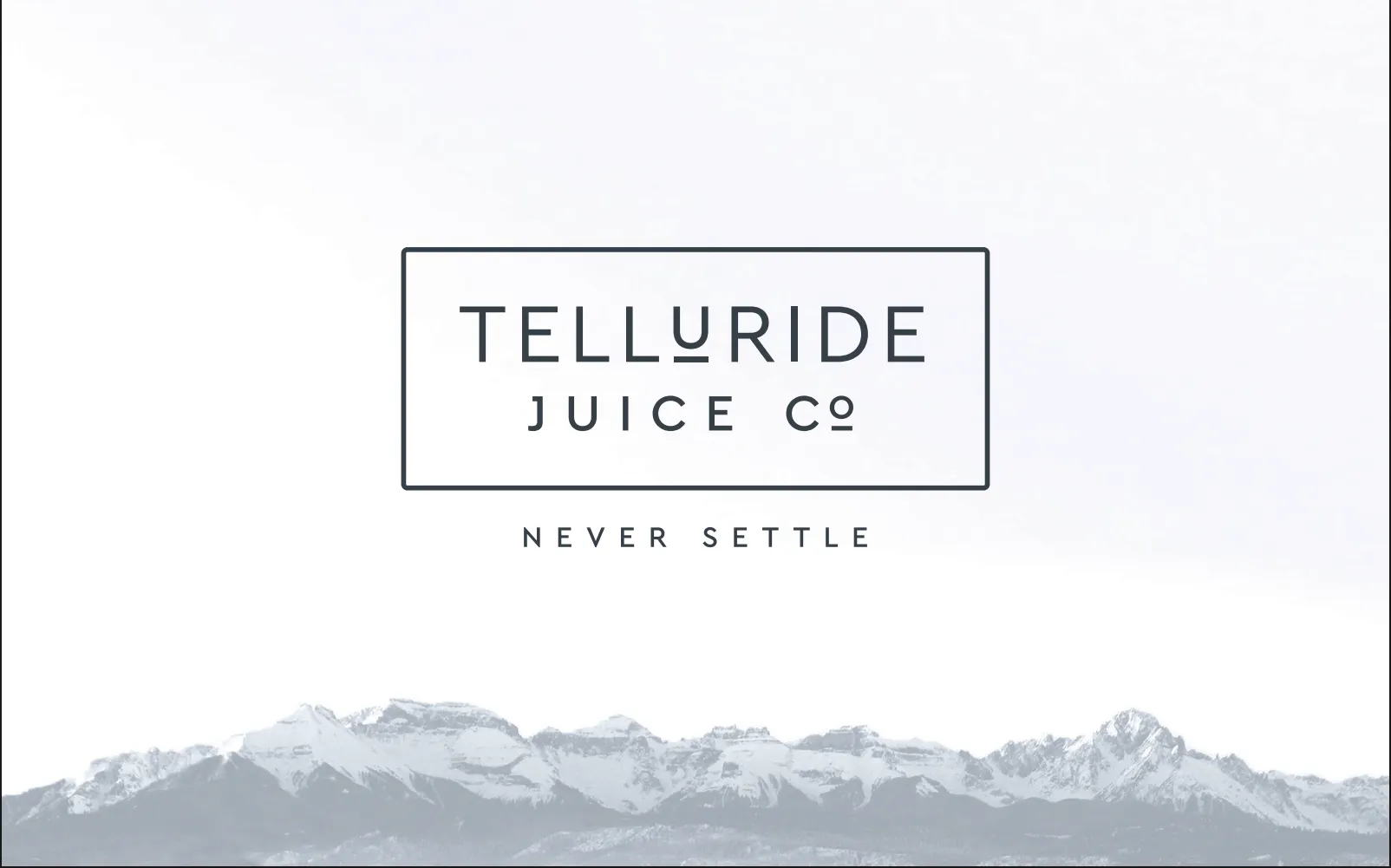 Telluride juice co logo by anthem branding