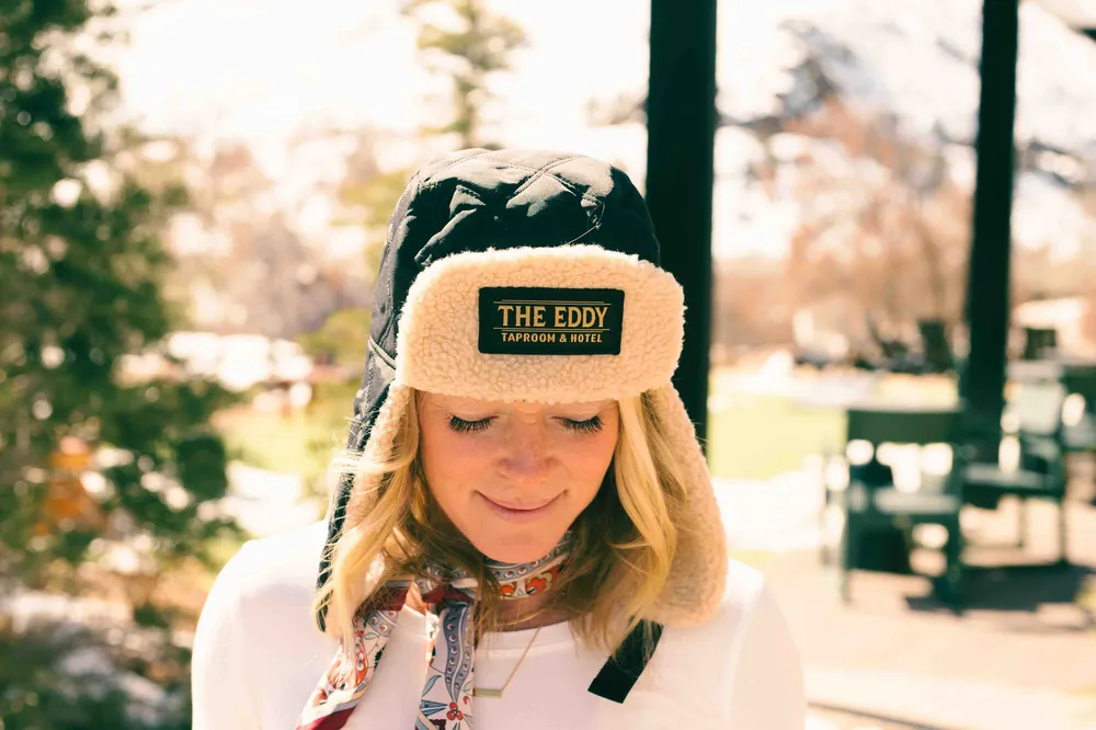 Eddy hotel custom winter hat by anthem branding 1