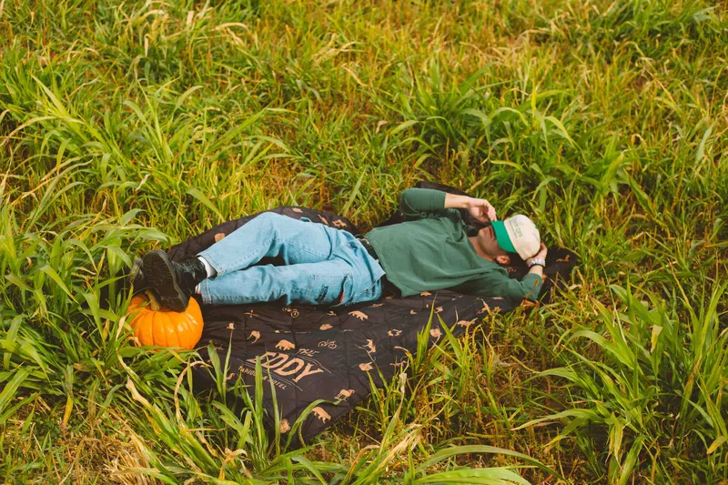 Eddy hotel blanket and rose rock provisions hat by anthem branding