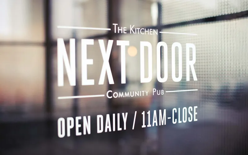 The Kitchen Next Door signage 07