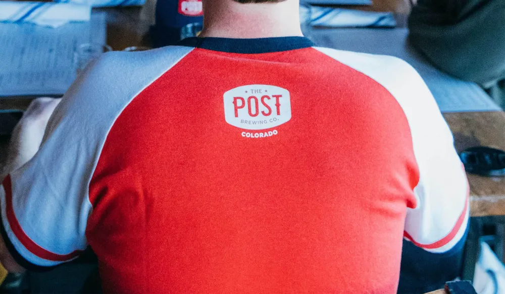The Post Brewing Company T Shirt Back by Anthem Branding