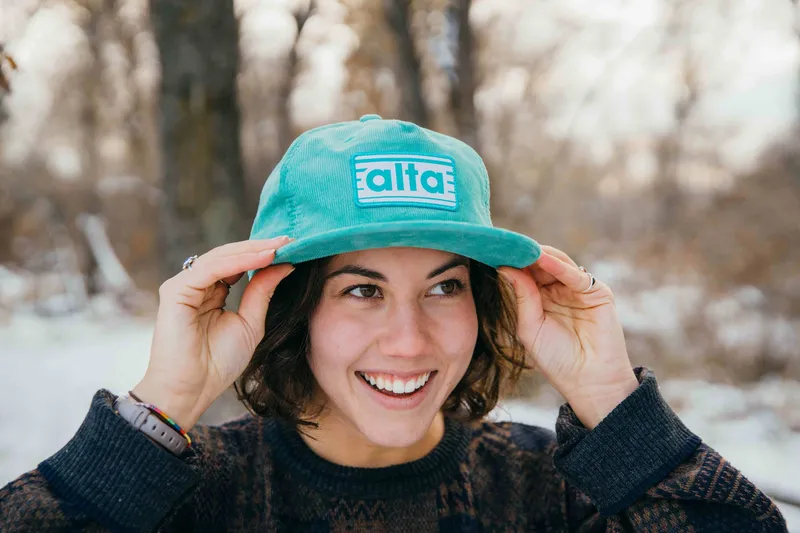 Alta Deep Powder House custom hat anthem branding 1