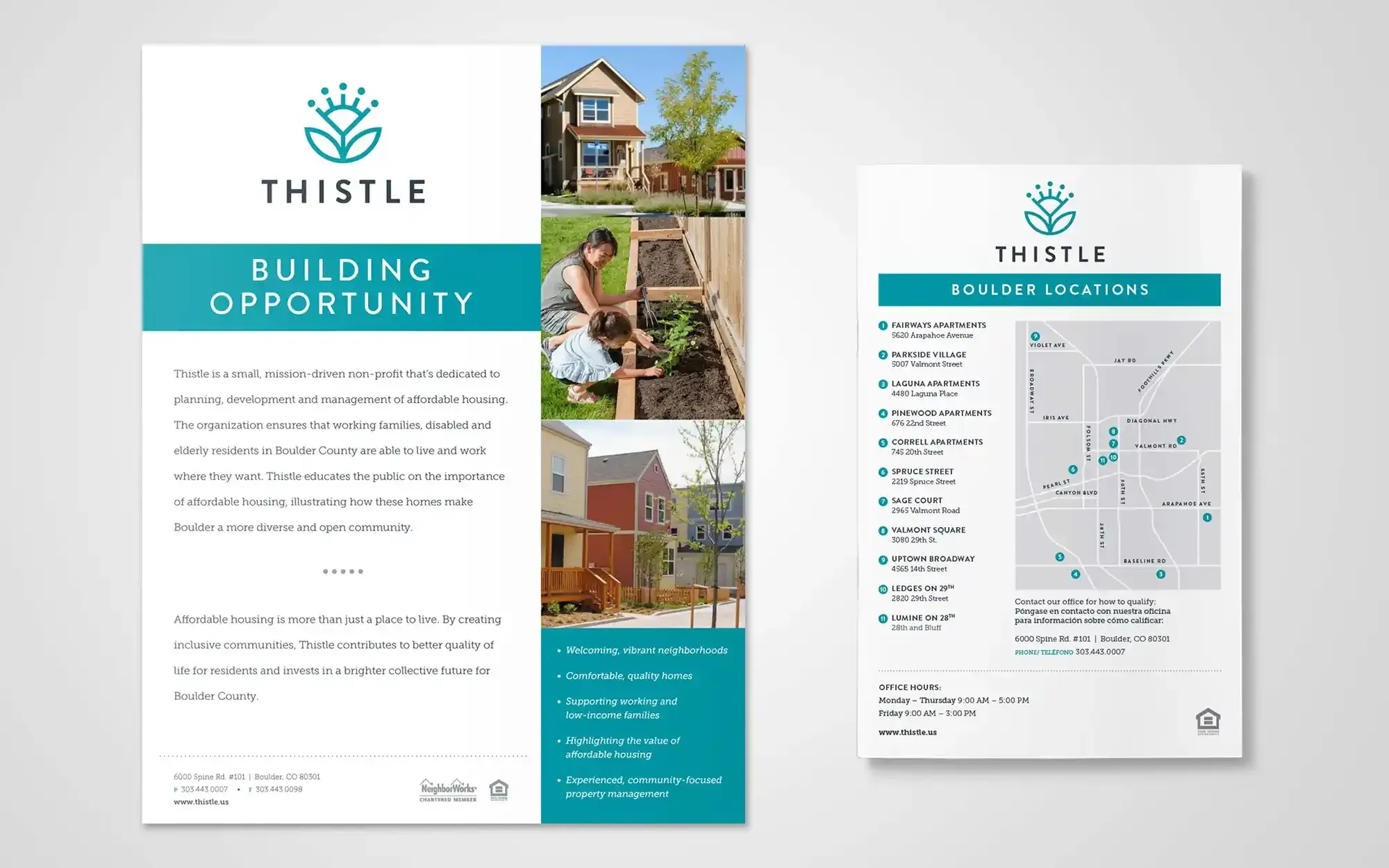 Thistle Collateral by Anthem Branding