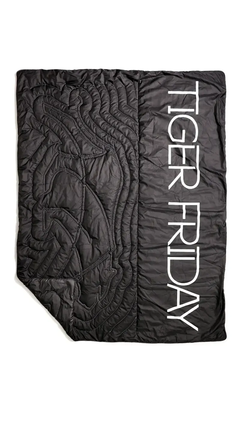 Custom tiger friday puffy blanket by anthem branding