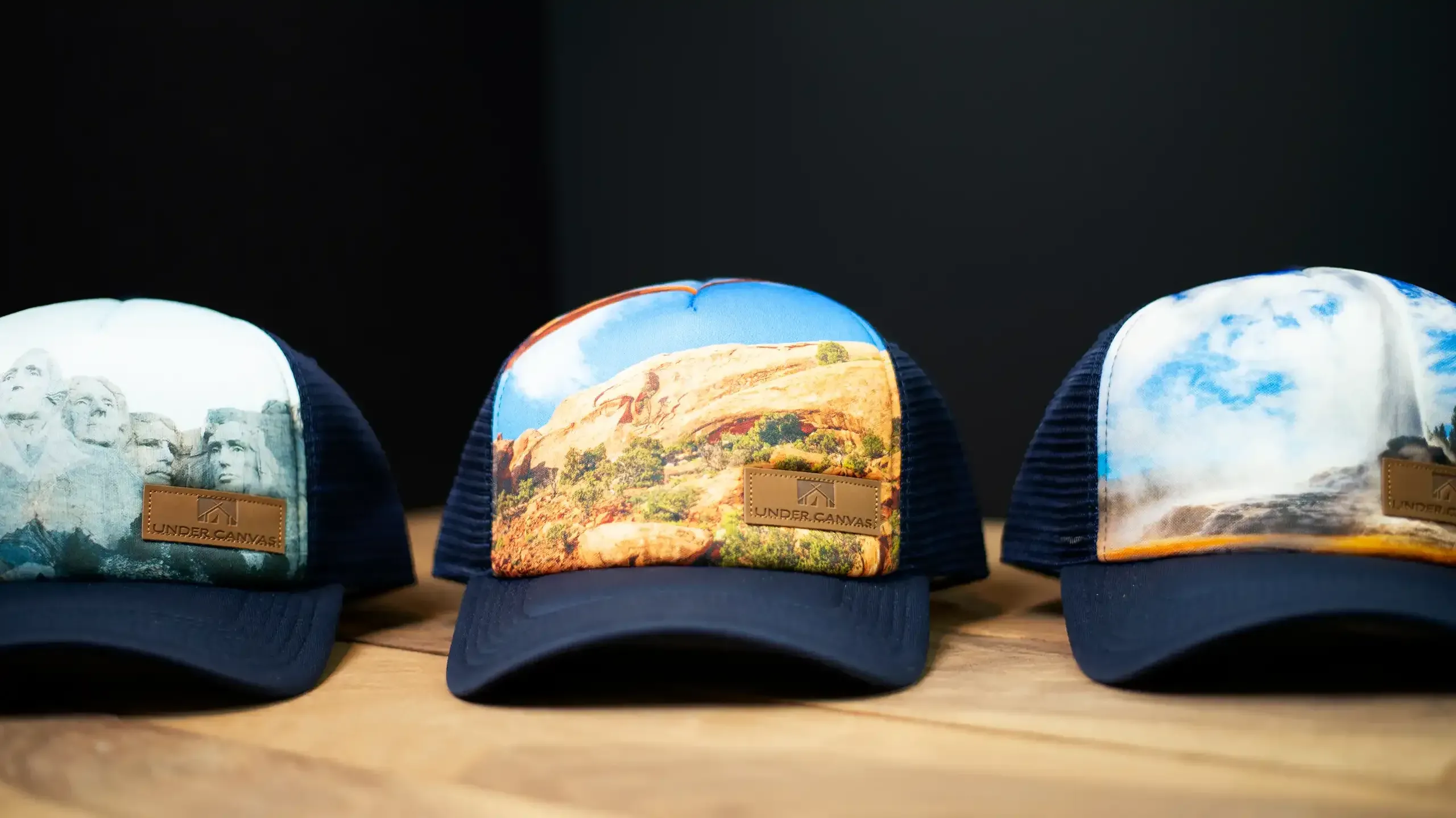Under Canvas Foam Trucker National Park Hat Collection by Anthem Branding