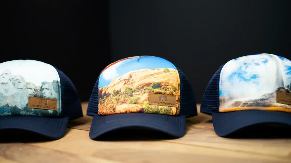 Under Canvas Foam Trucker National Park Hat Collection by Anthem Branding