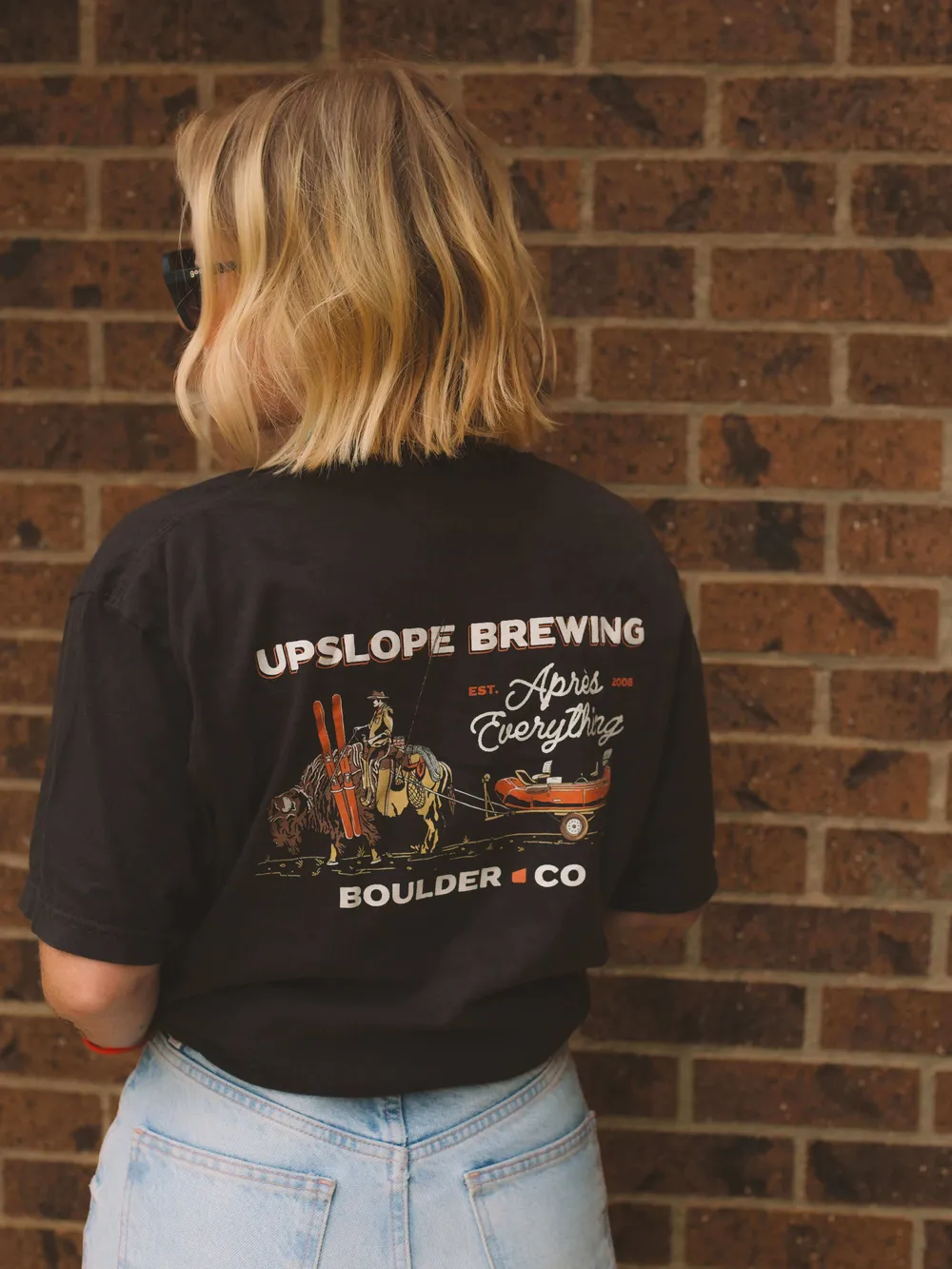 Upslope brewing tee lifestyle by anthem branding 2