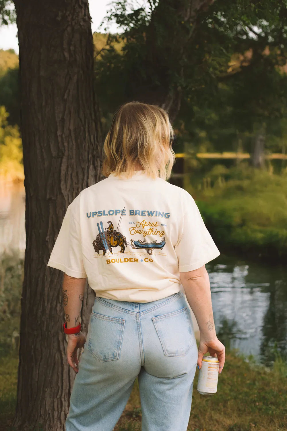 Upslope brewing tee lifestyle by anthem branding 9