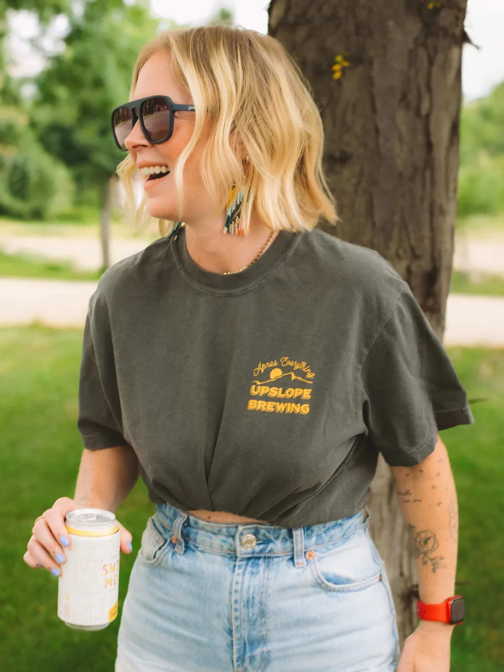 Upslope brewing tee lifestyle by anthem branding 14