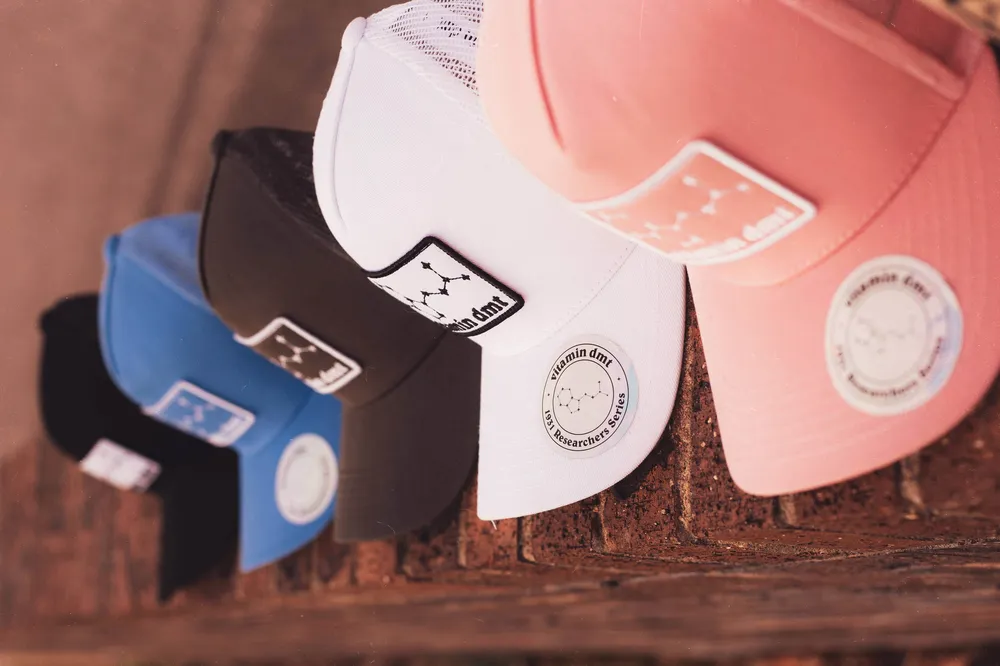 Vitamin dmt 5 panel trucker hats by anthem branding 2
