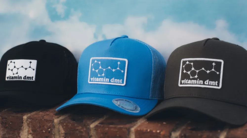 Vitamin dmt 5 panel trucker hats by anthem branding 8