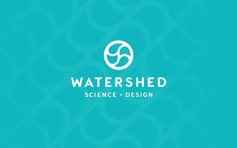 Watershed Science and Design Logo by Anthem Branding