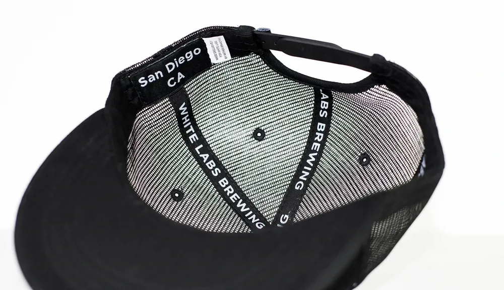 White Labs Brewing Interior Lining Trucker Hat by Anthem Branding