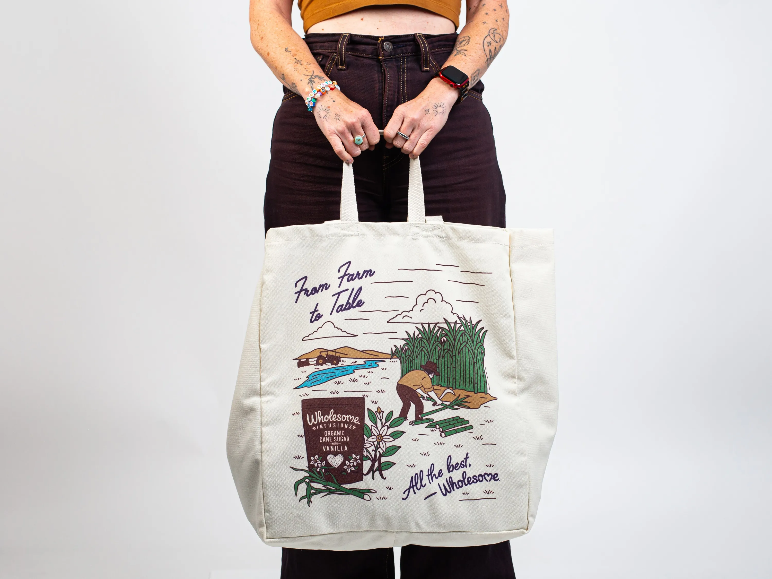 Wholesome tote bag by anthem branding 2