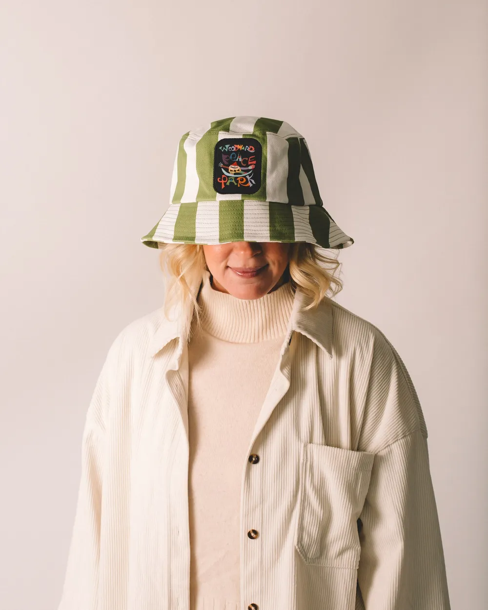 Woodward peace park bucket hat by anthem branding 1