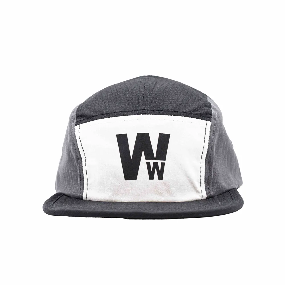 Woodward custom 5 panel athletic camper hat by anthem branding