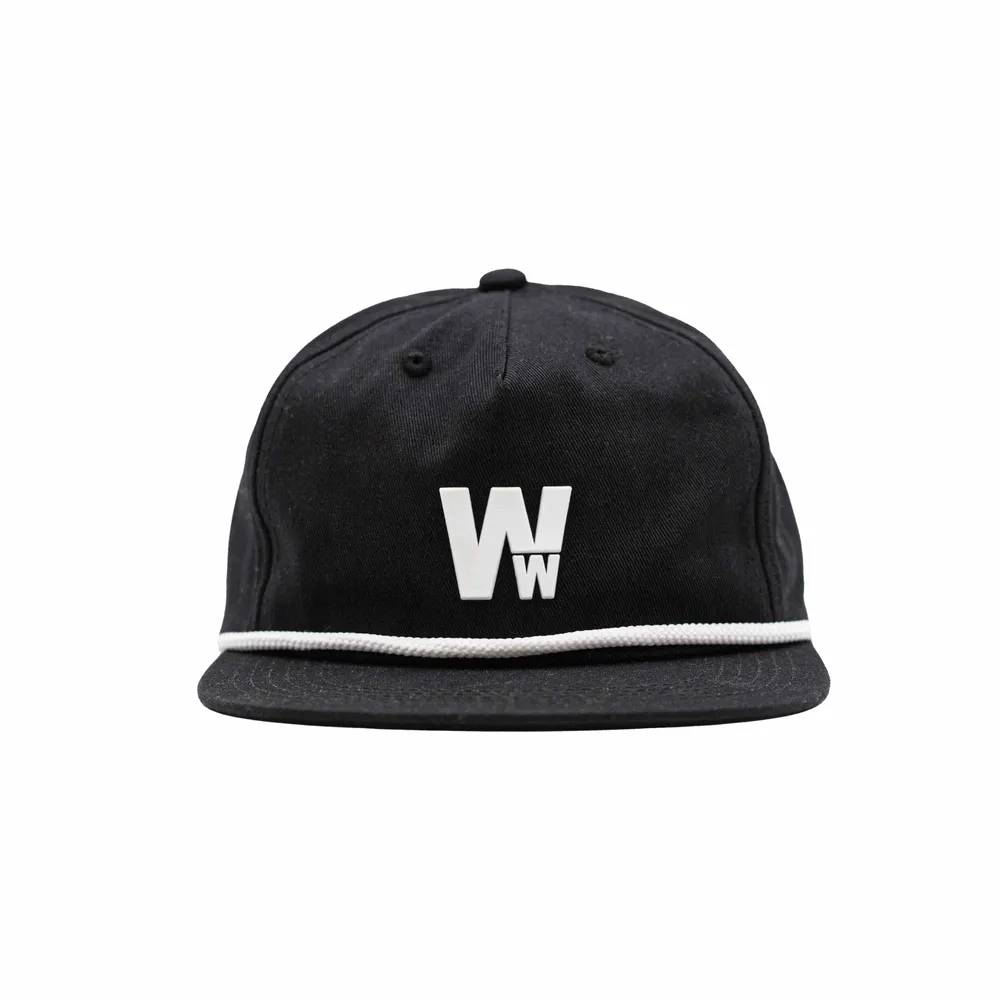 Woodward custom black grandpa hat by anthem branding