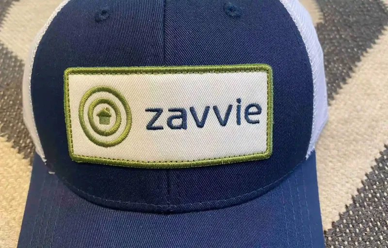 Zavvie custom patch trucker hat anthem branding