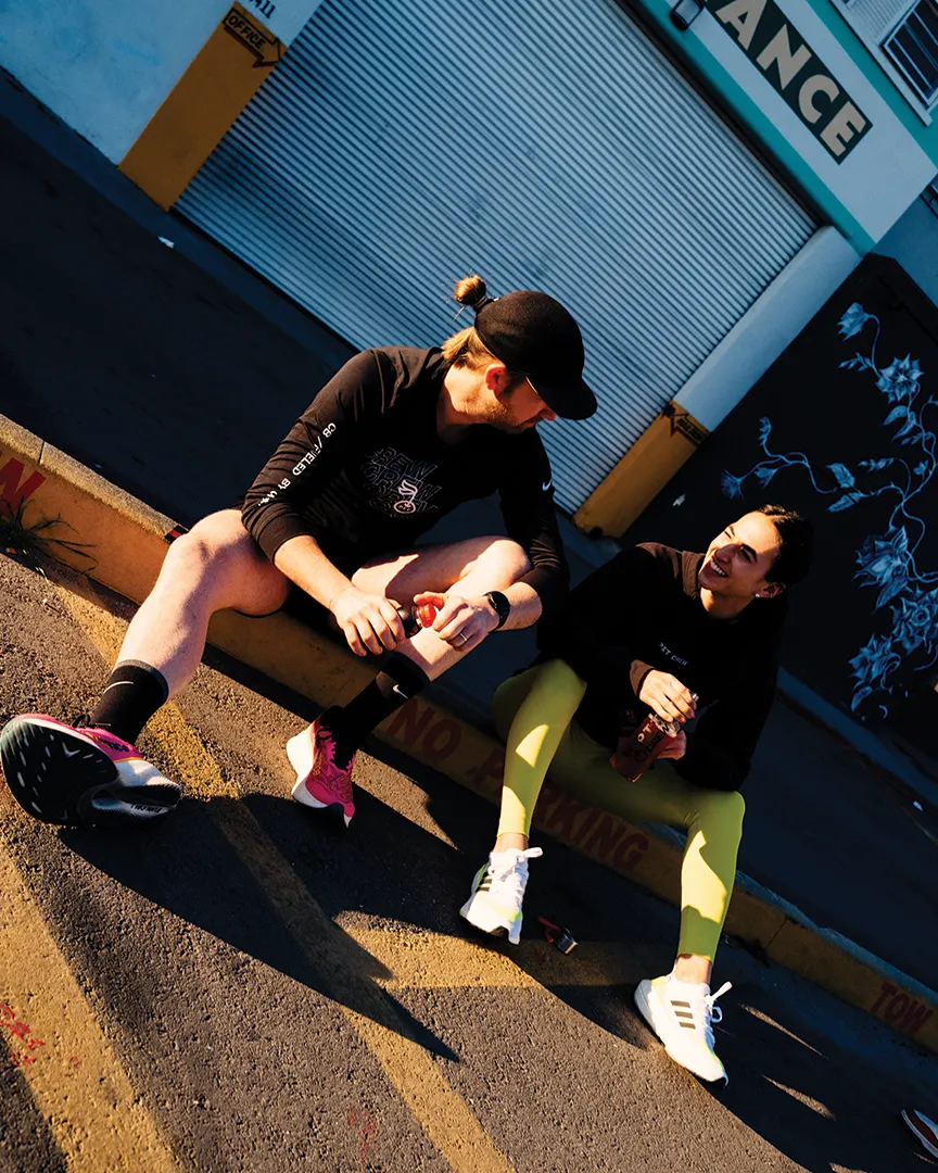 Cheribundi Run Club Long Sleeve T Shirt Lifestyle